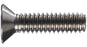 M4 Machine Screw Countersunk Slot Stainless 316