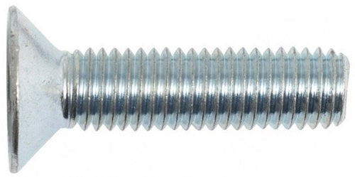 Machine Screw Countersunk Zinc Slot