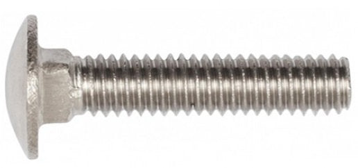 M16 Cup Head (Coach) Bolt Stainless 316